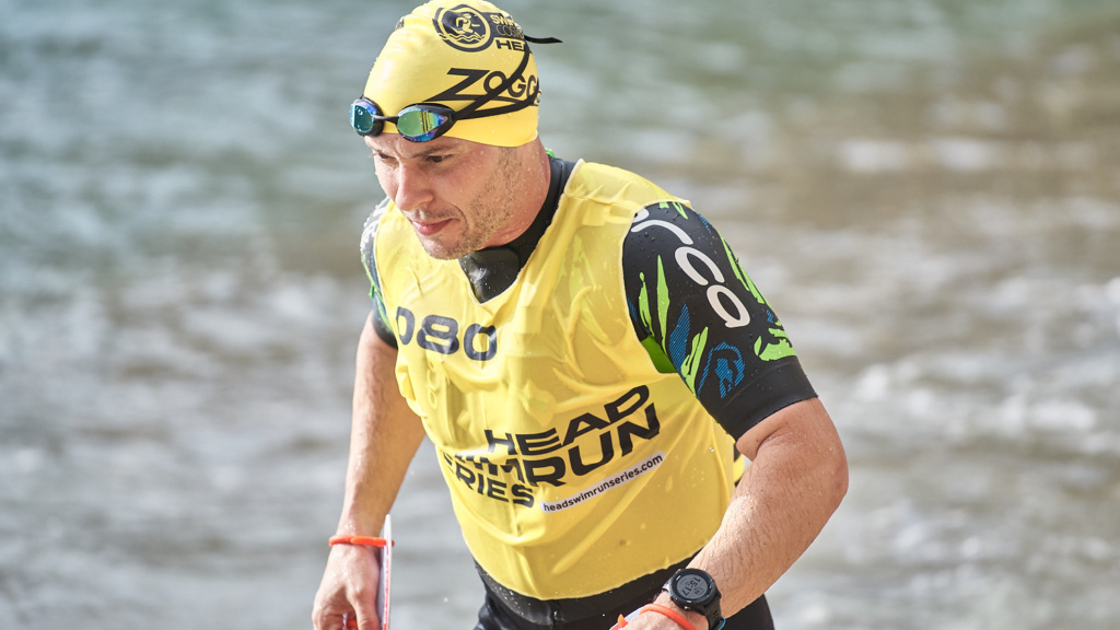 Laurentiu Vladan la Swimrun Costabrava 2022