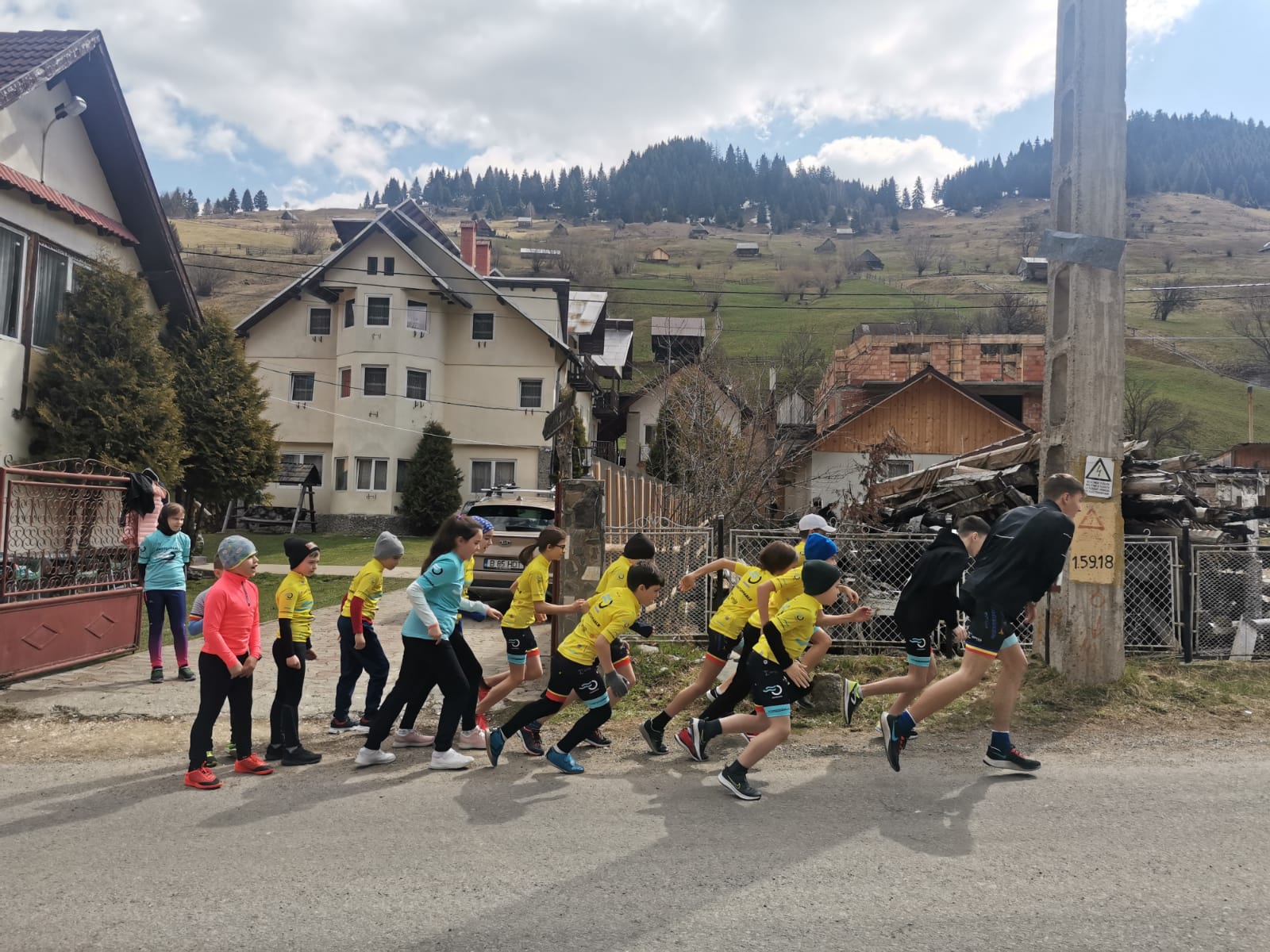 Unstoppable Kids în cantonament la Moeciu de Sus