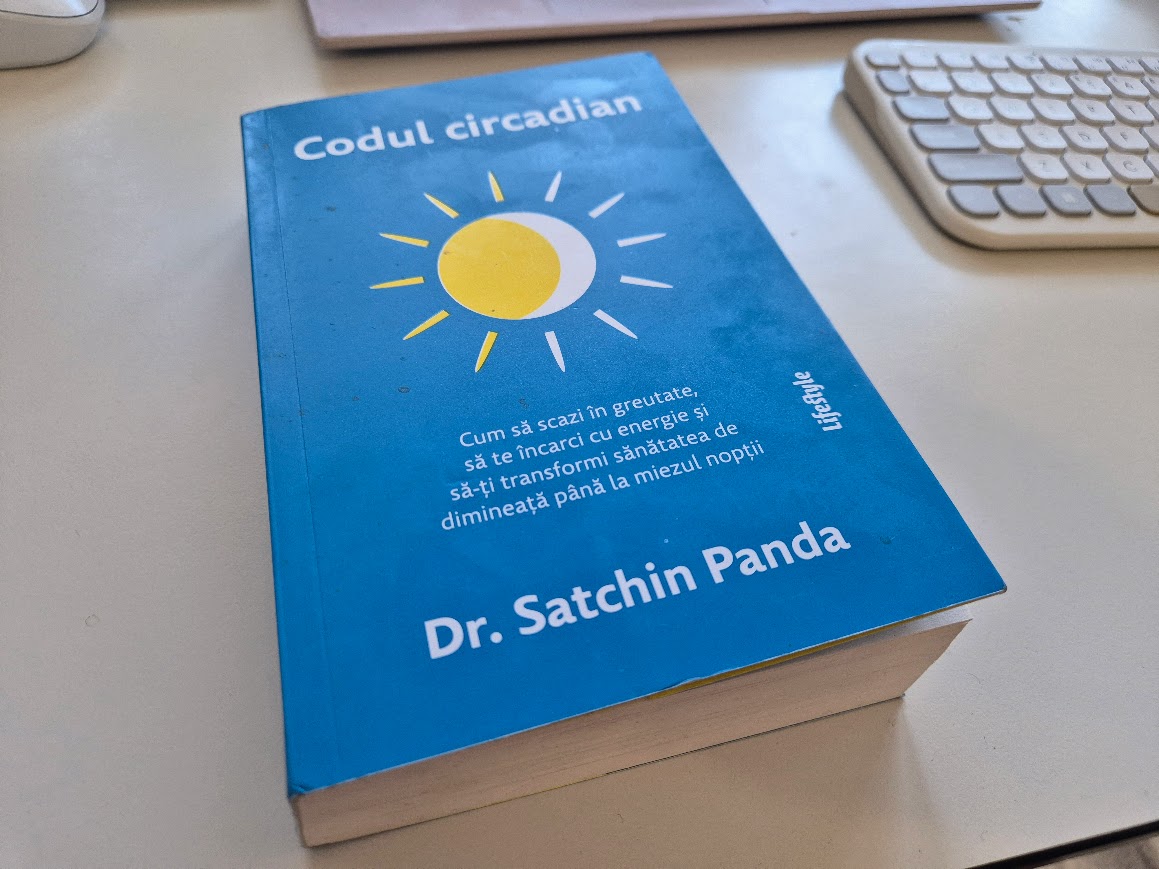 Recomandare carte: Codul circadian, de Satchin Panda