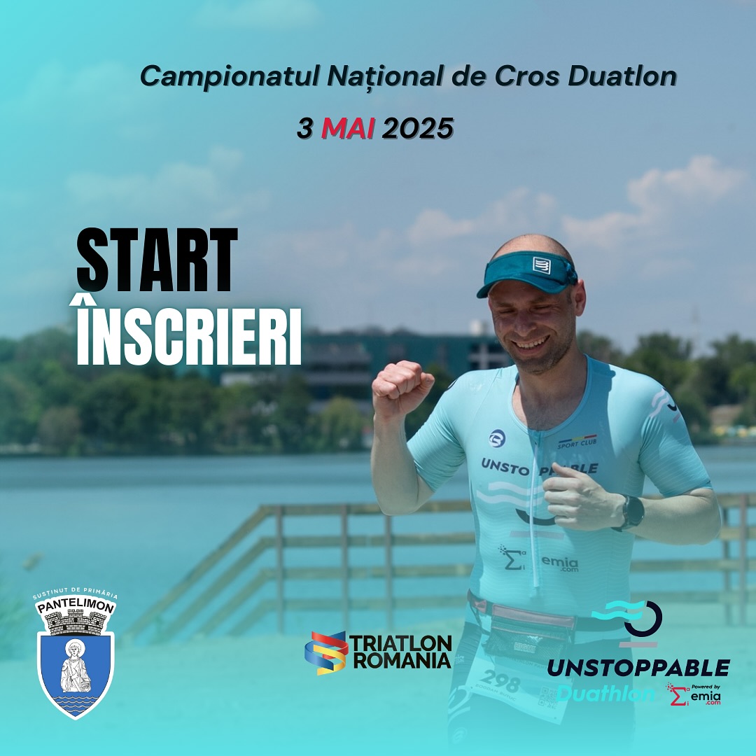 Unstoppable Duathlon, powered by EMIA: Campionat Național de Cros Duatlon în Pădurea Cernica!