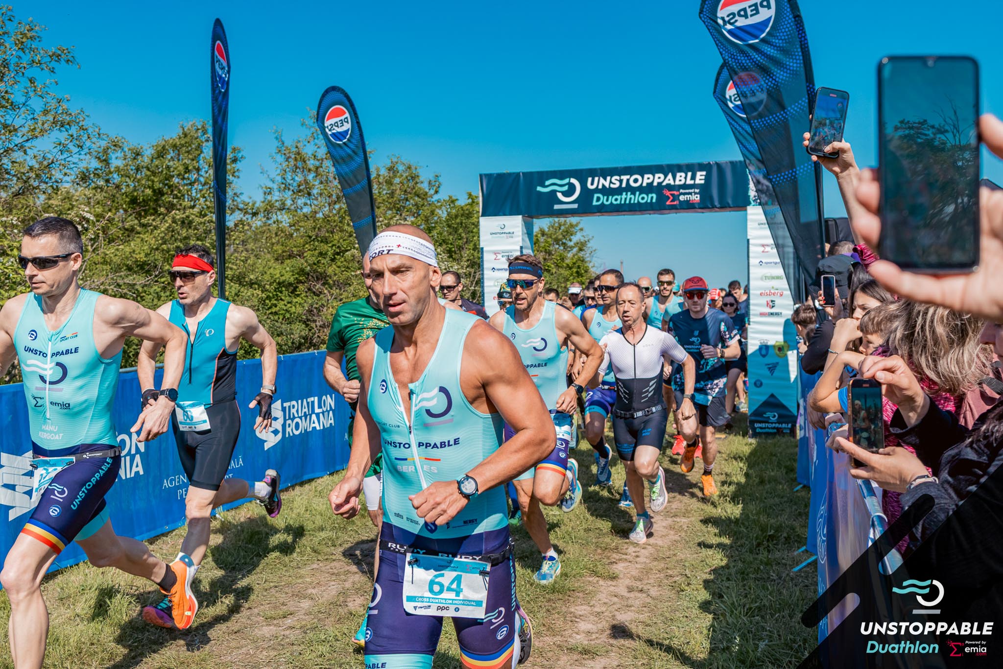 Cum a fost prima ediție a competiției Unstoppable Duathlon